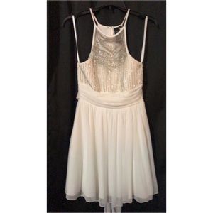 White homecoming dress